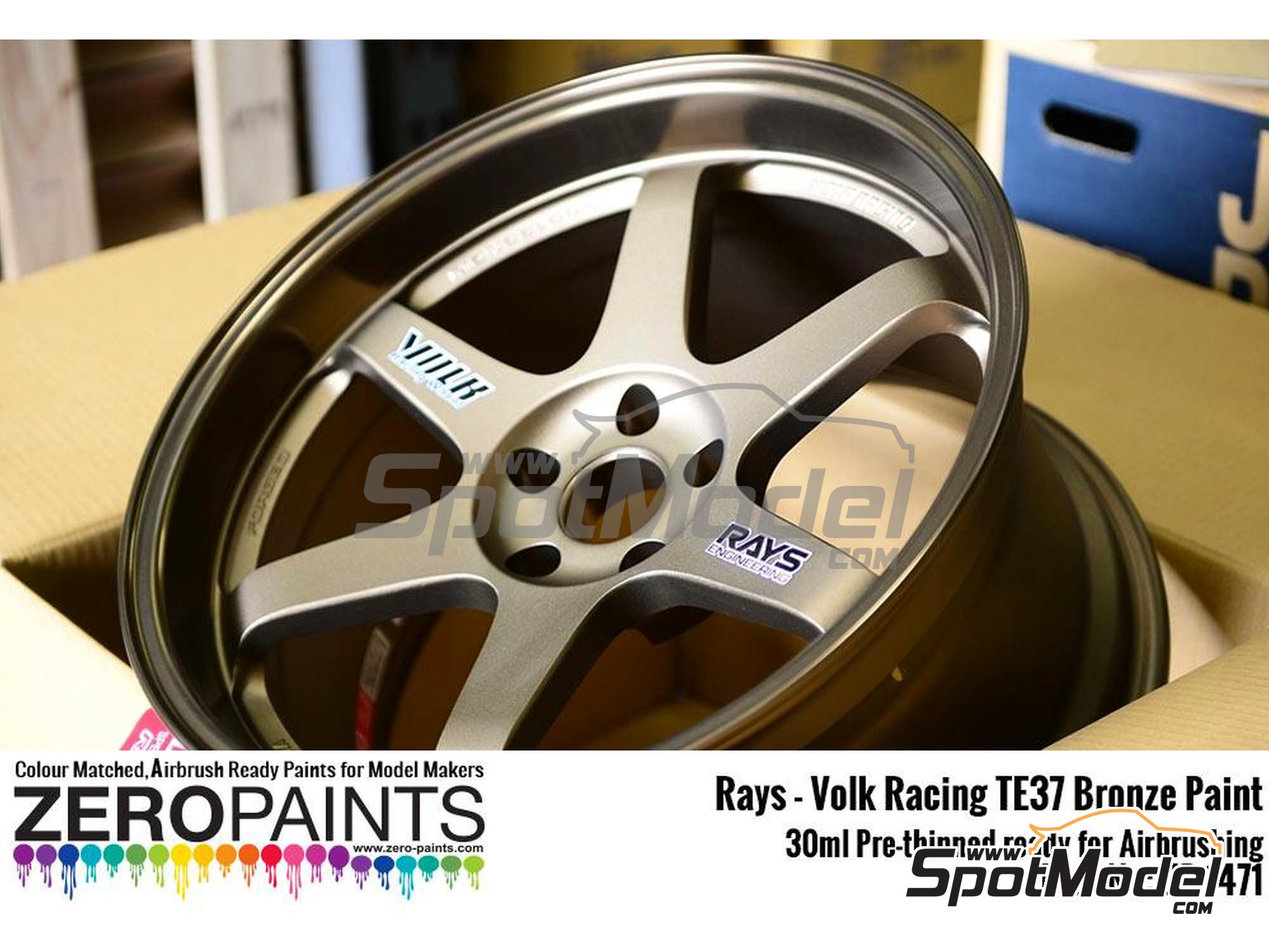 Zero Paints ZP-1471: Paint for airbrush Rays Volk Racing TE37